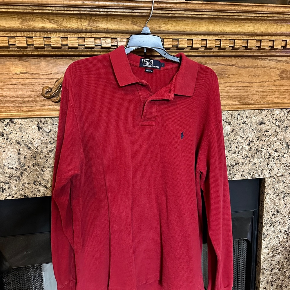 Polo by Ralph Lauren Men's Classic Red Polo Shirt XL